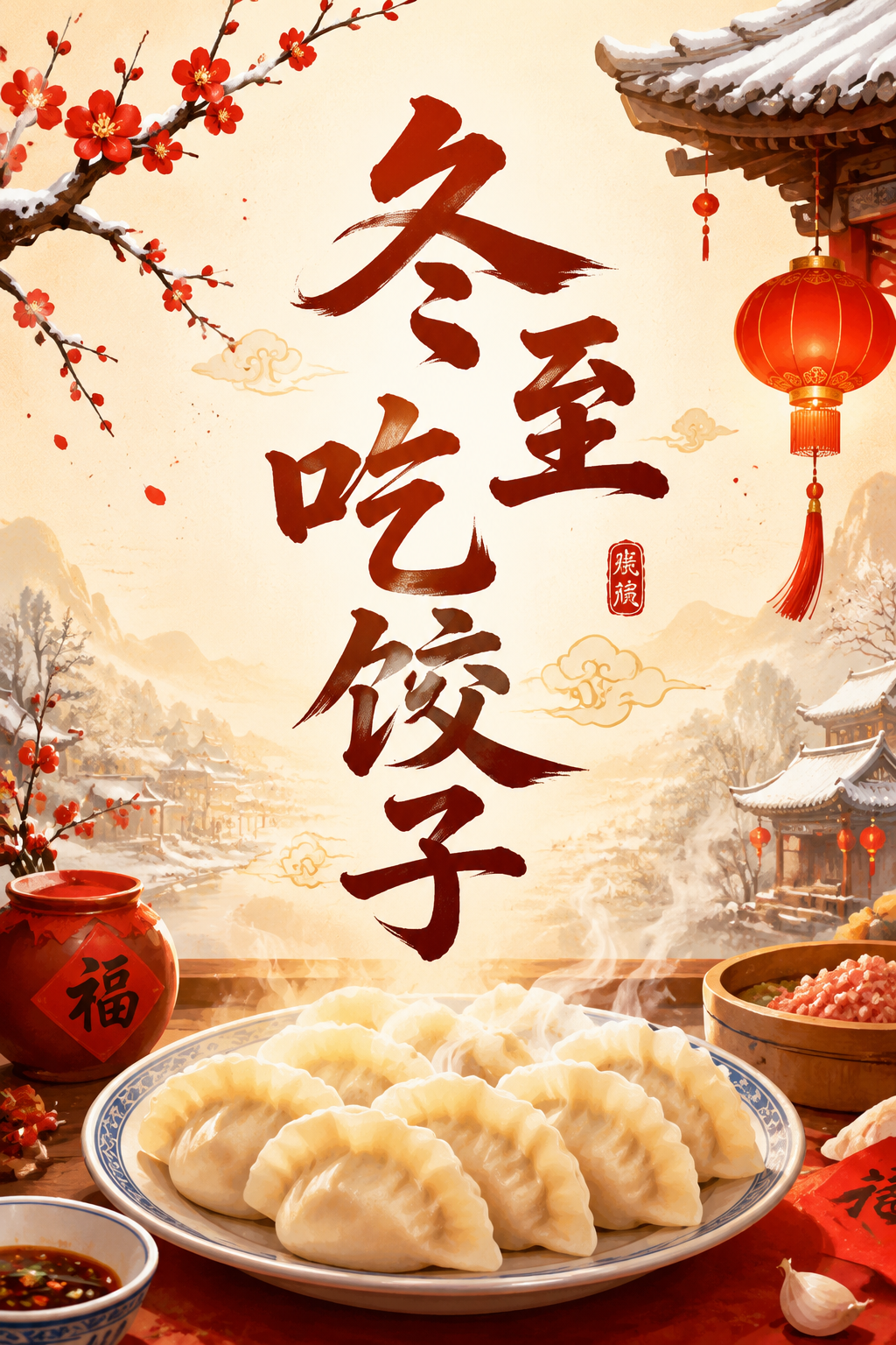 冬至吃饺子