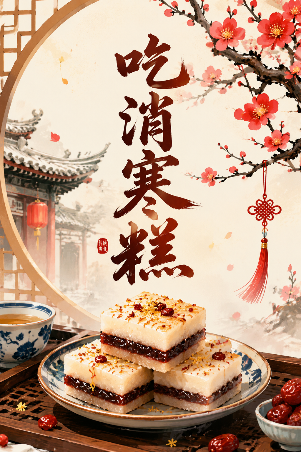 吃消寒糕