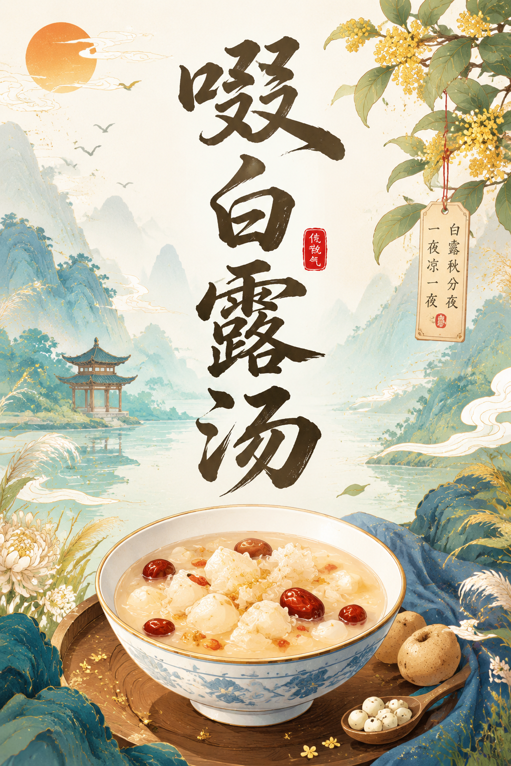 啜白露汤