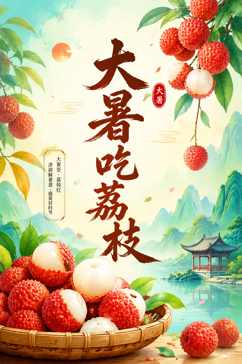 大暑吃荔枝