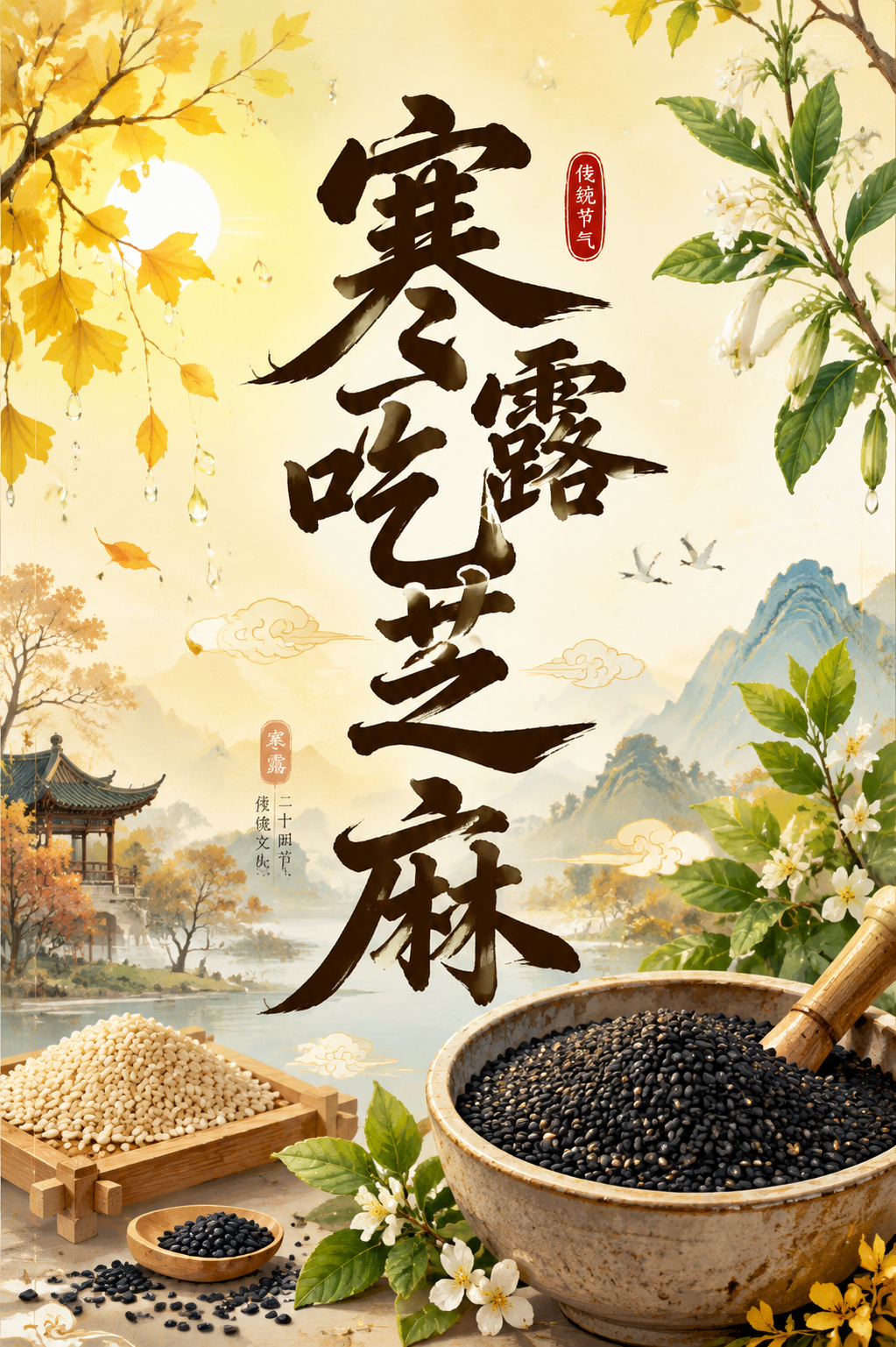 寒露吃芝麻