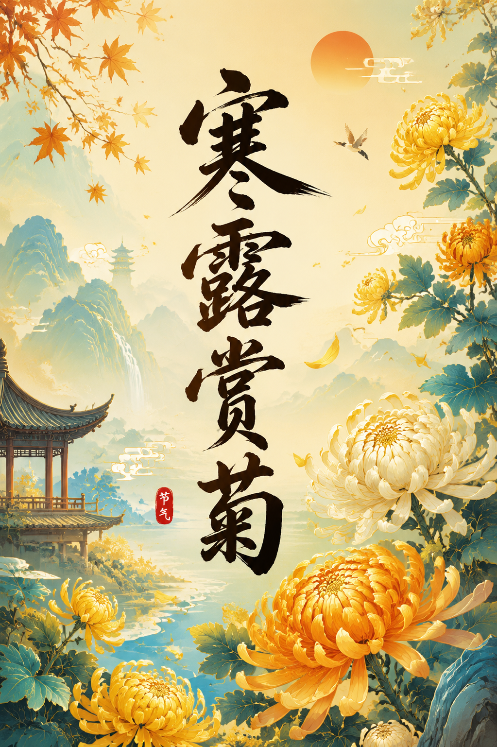 寒露赏菊