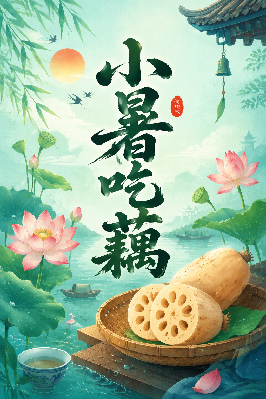 小暑吃藕