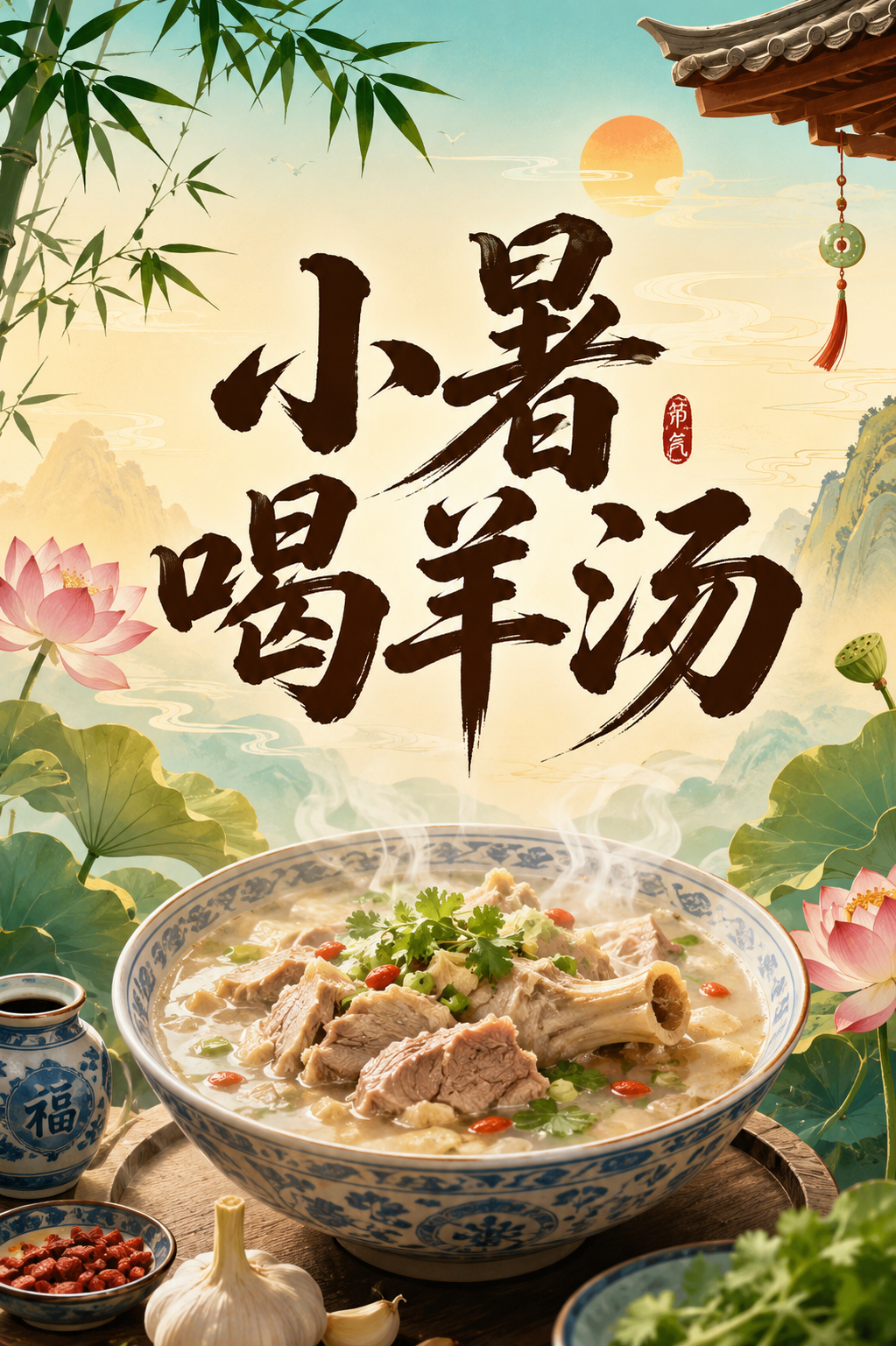小暑喝羊汤