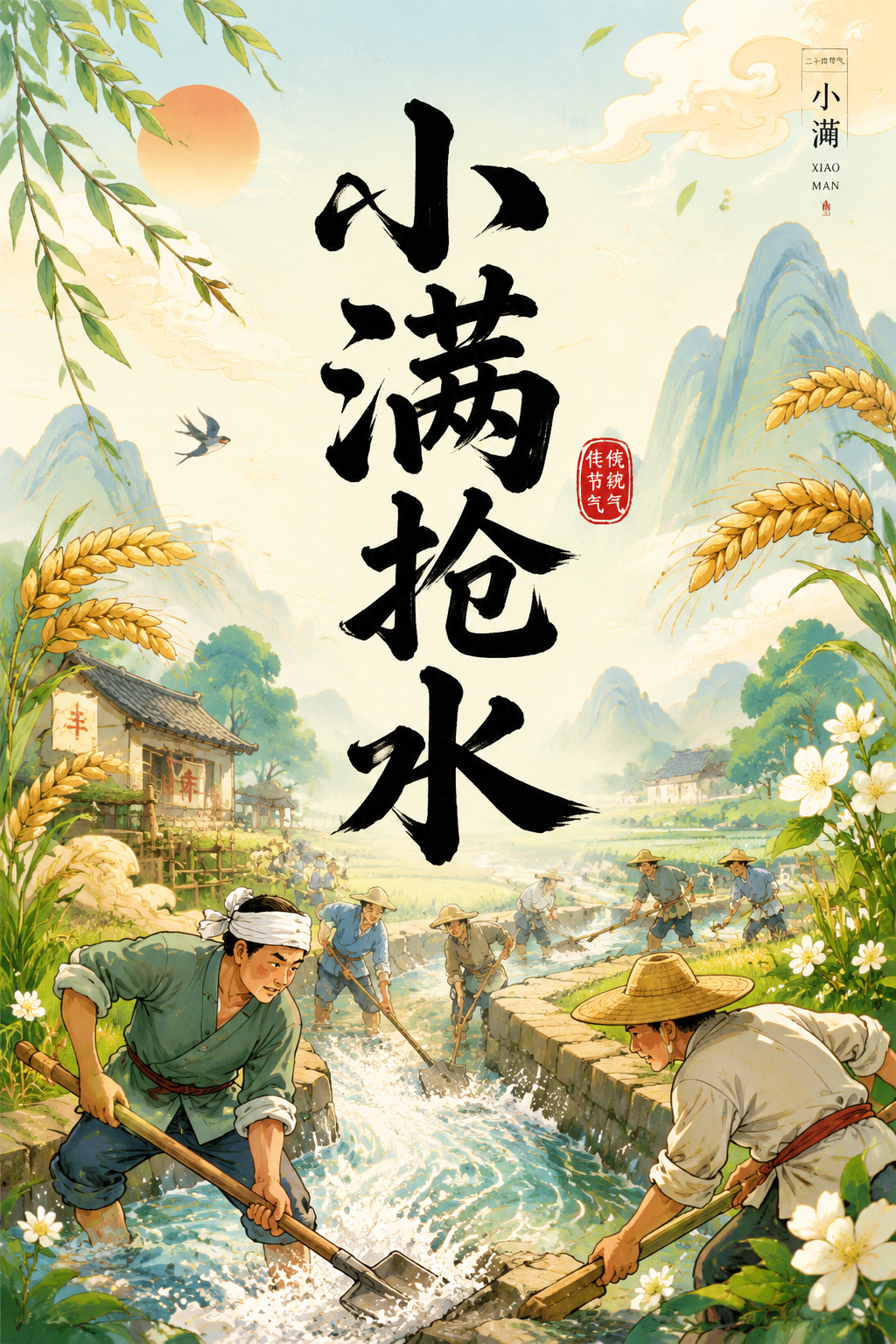 小满抢水