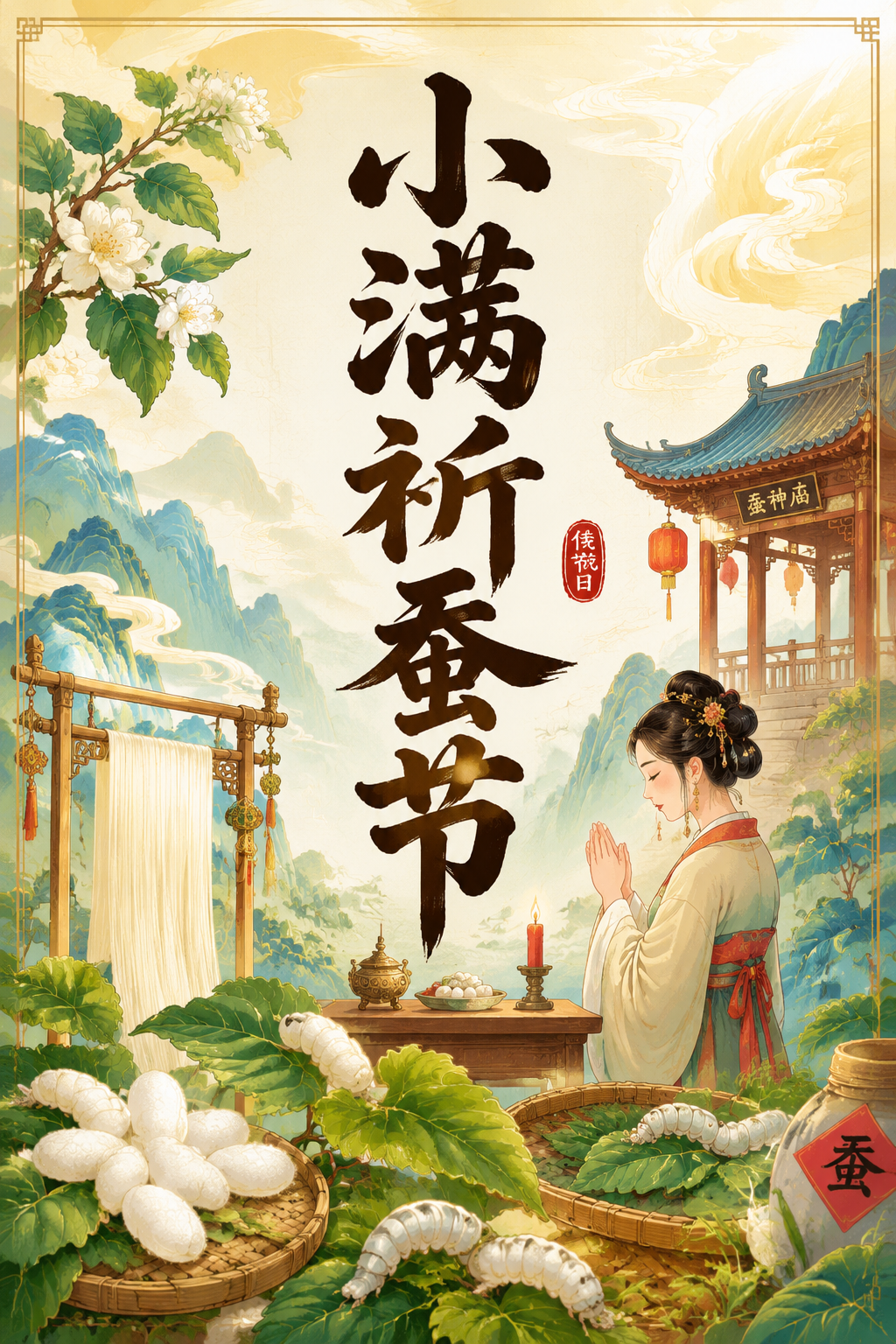 小满祈蚕节