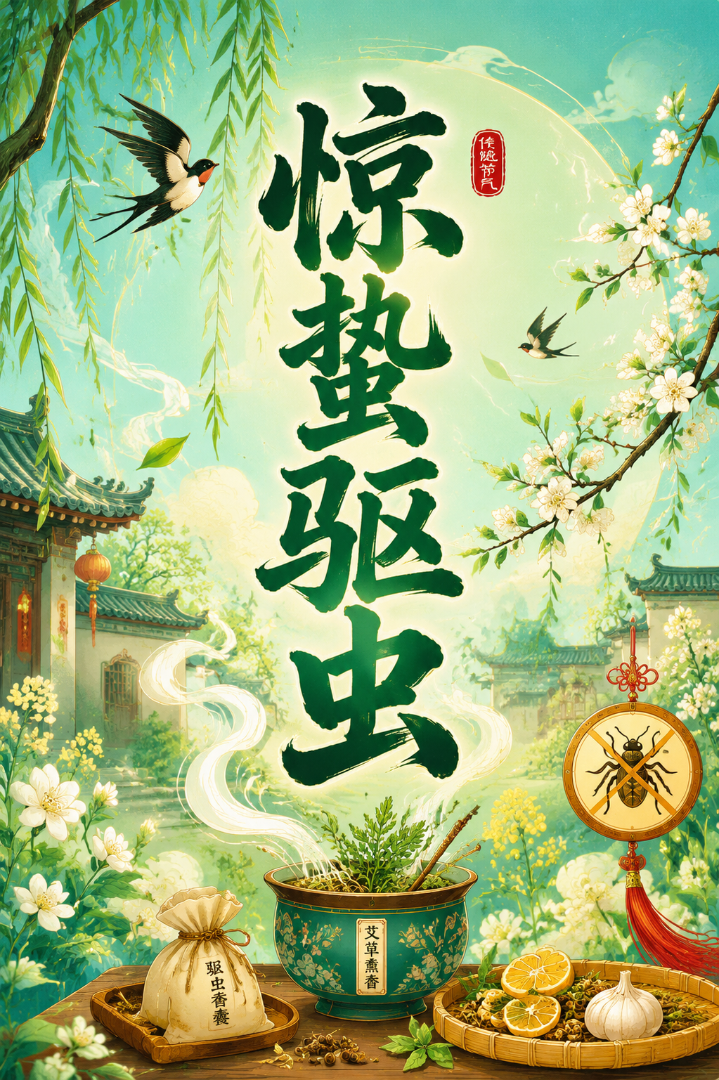 惊蛰驱虫