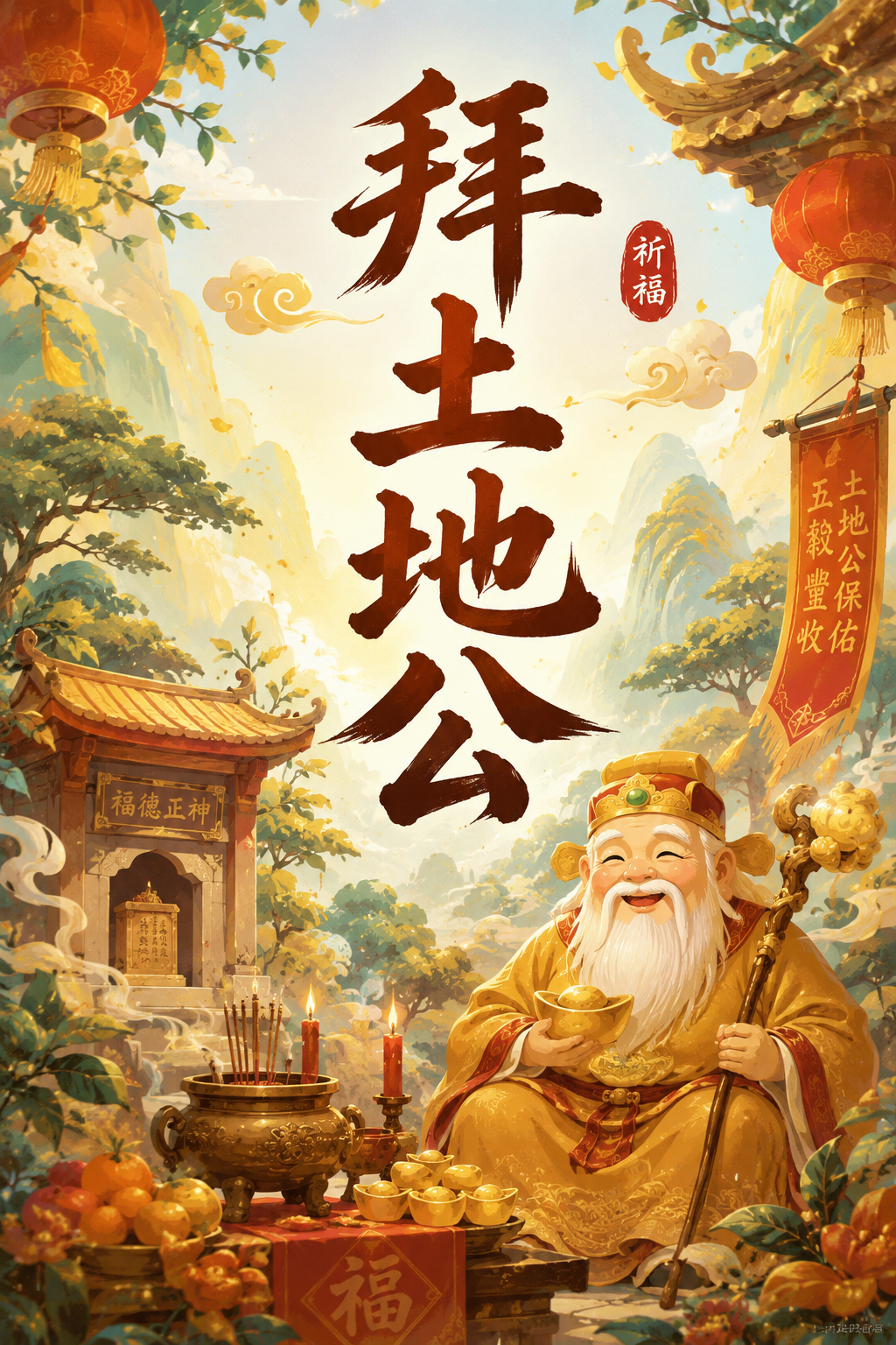 拜土地公