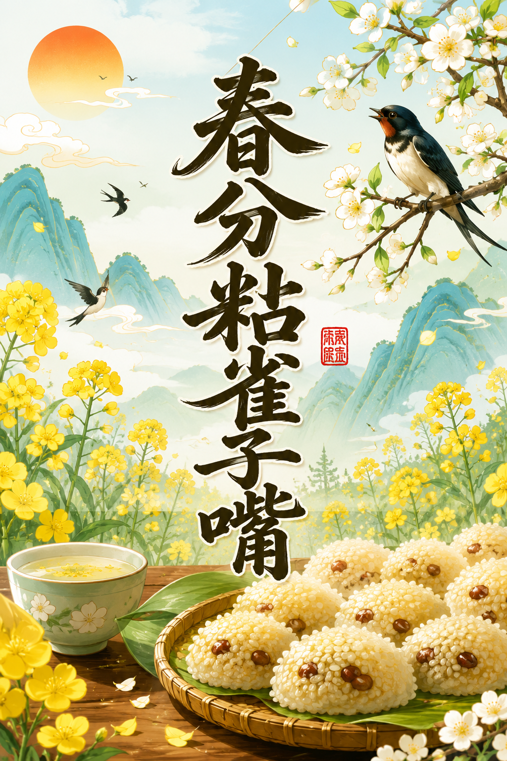 春分粘雀子嘴
