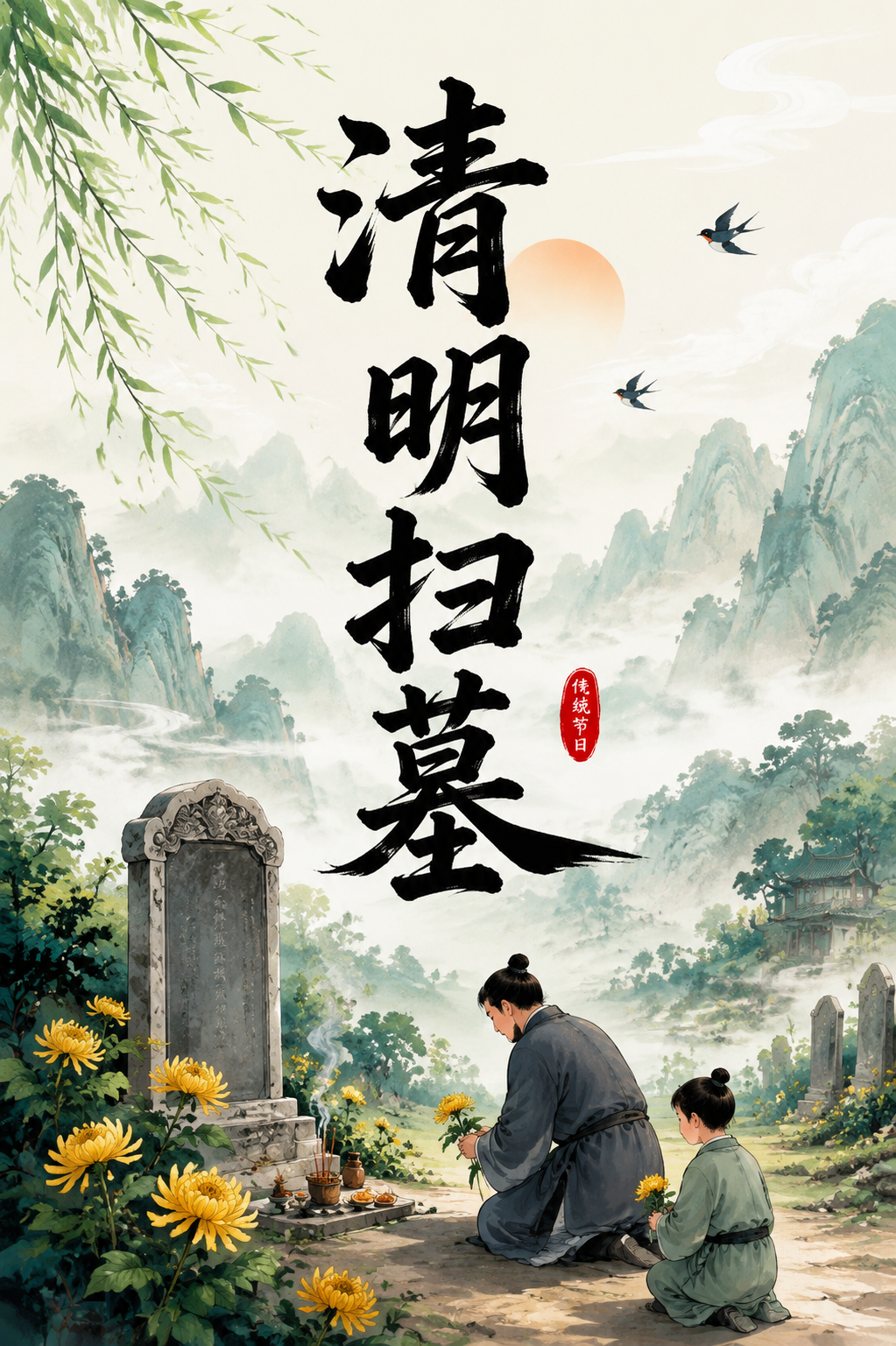 清明扫墓