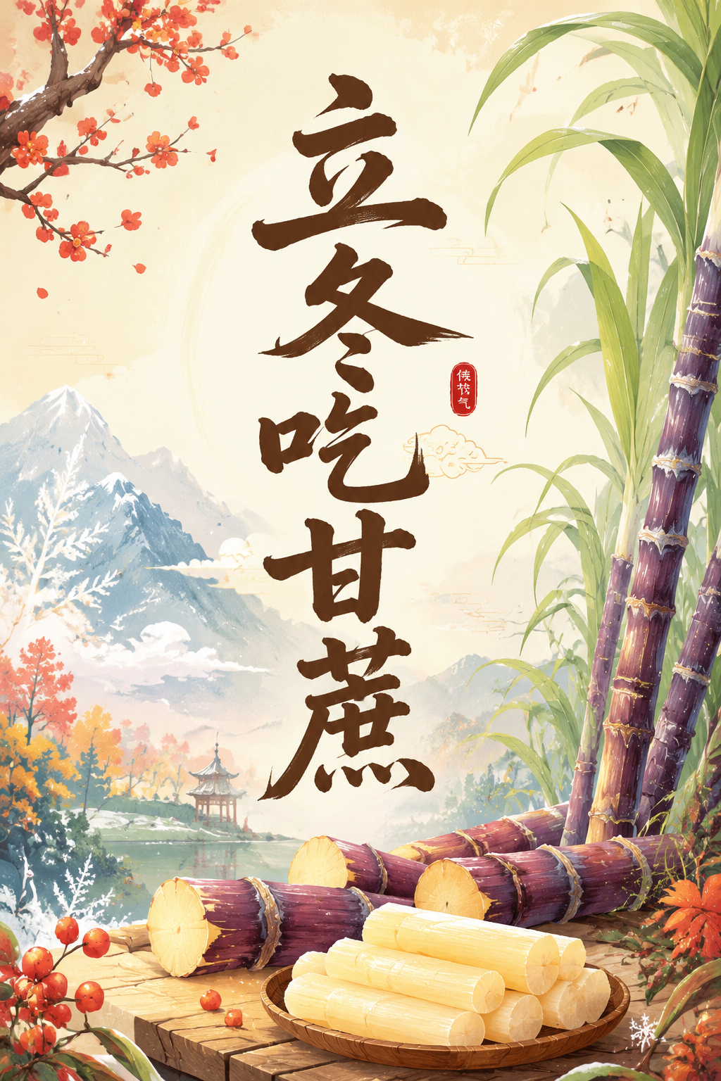 立冬吃甘蔗