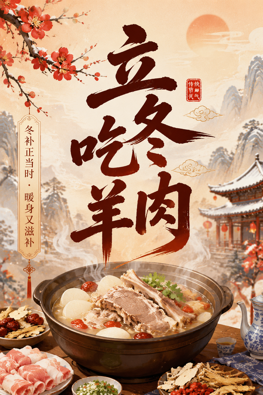 立冬吃羊肉