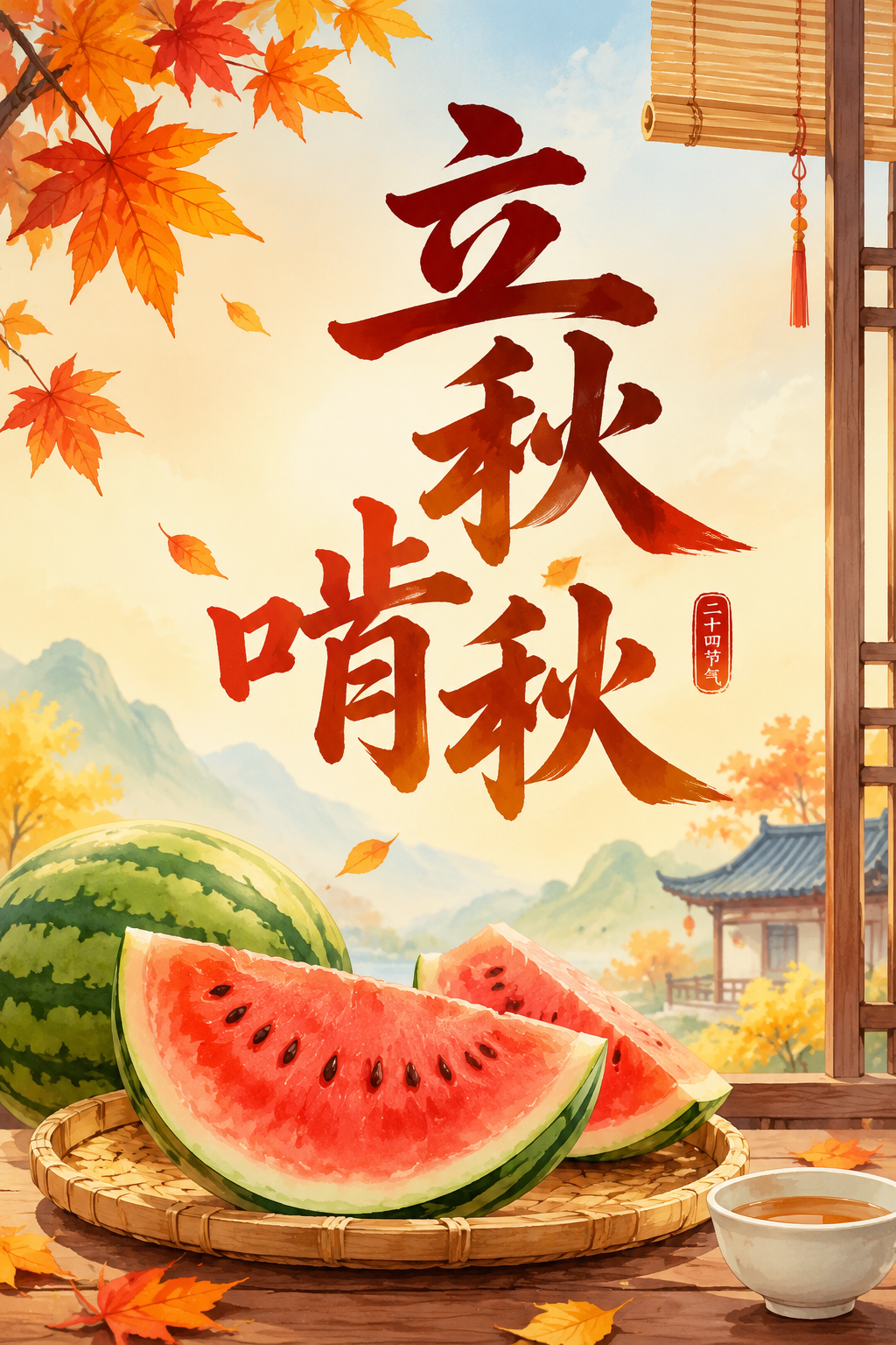 立秋啃秋