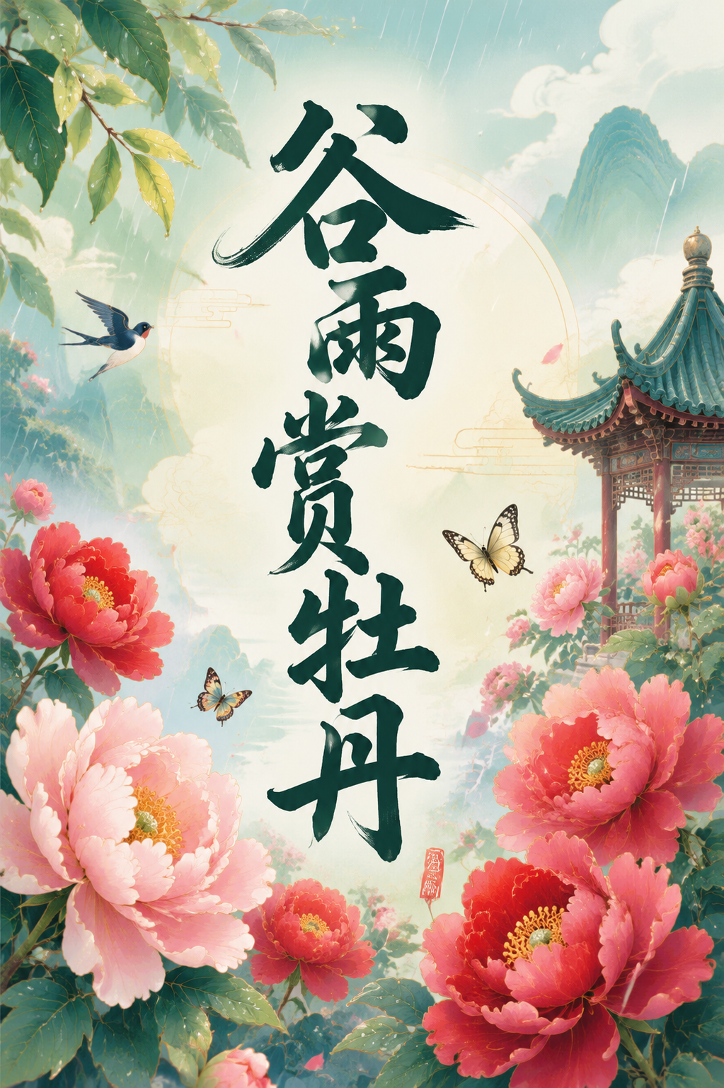 谷雨赏牡丹