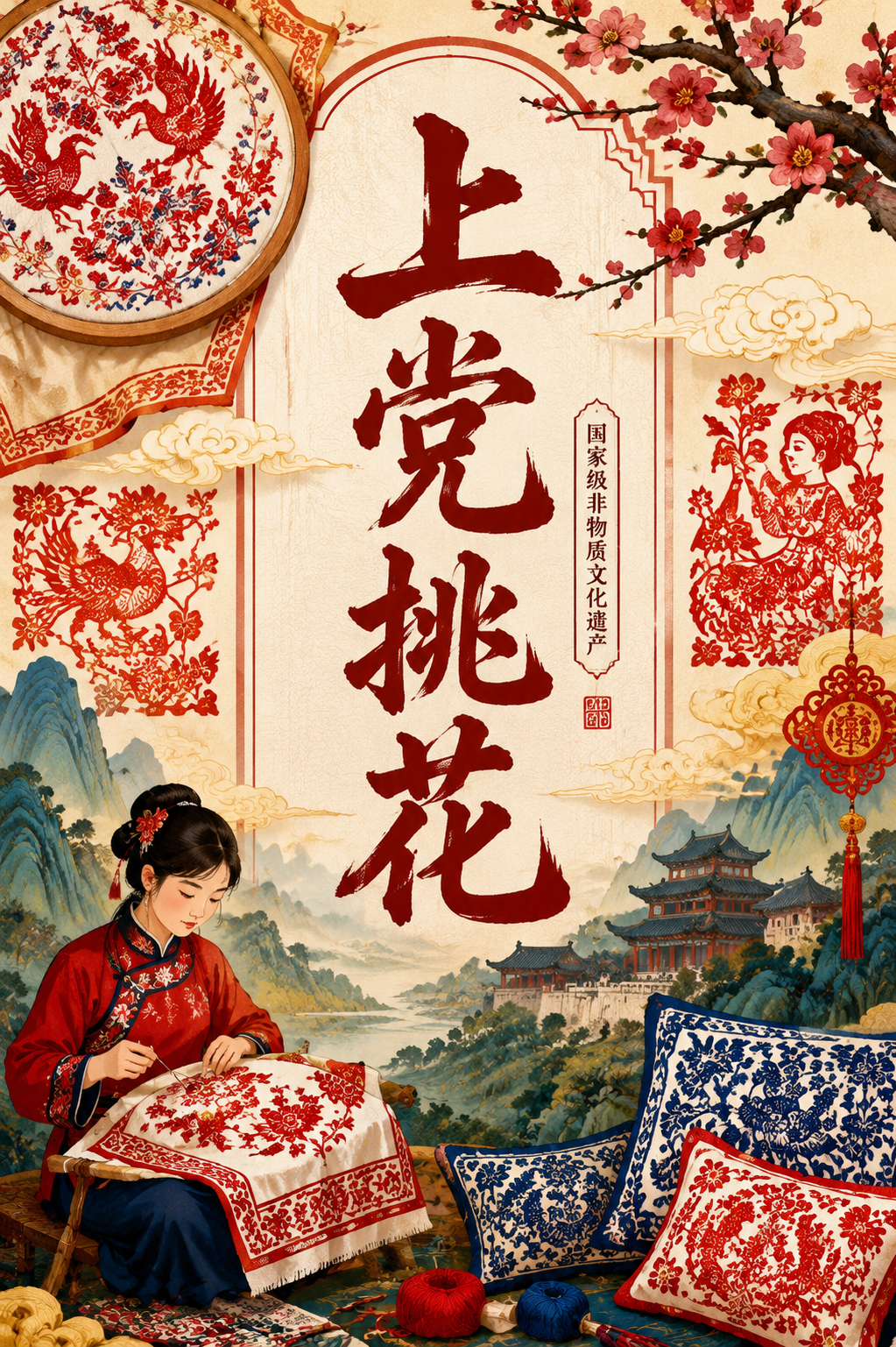 上党挑花