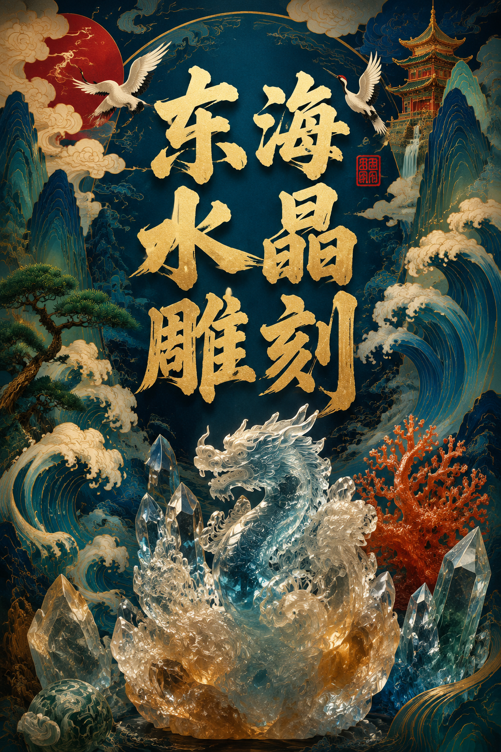 东海水晶雕刻