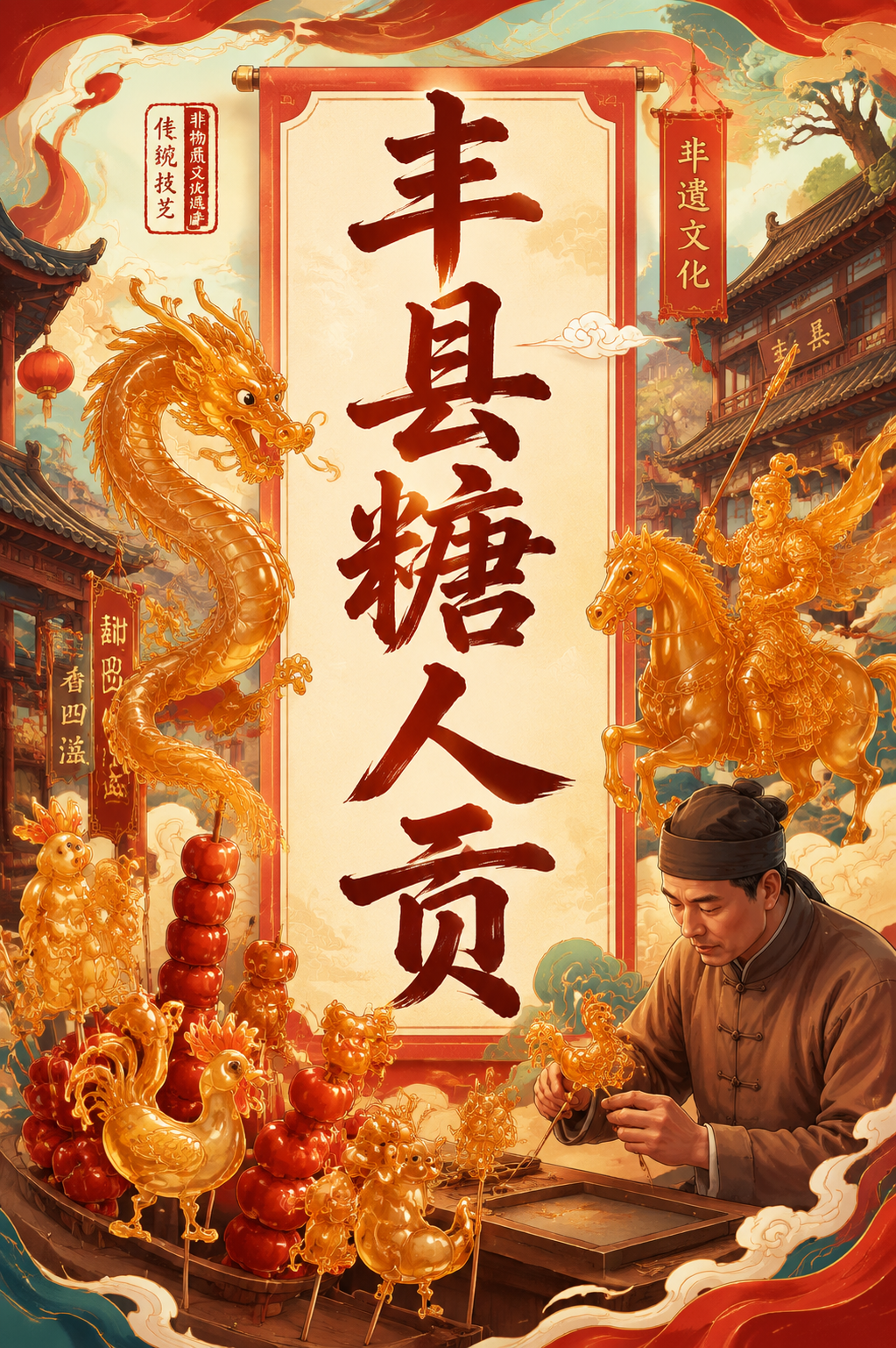 丰县糖人贡