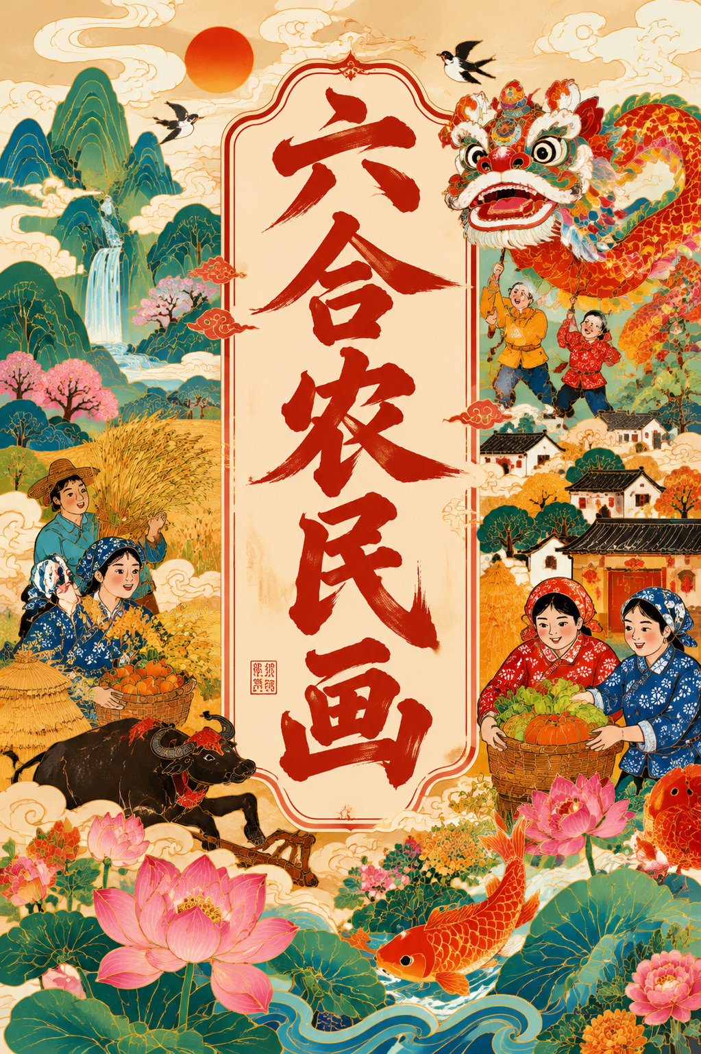六合农民画