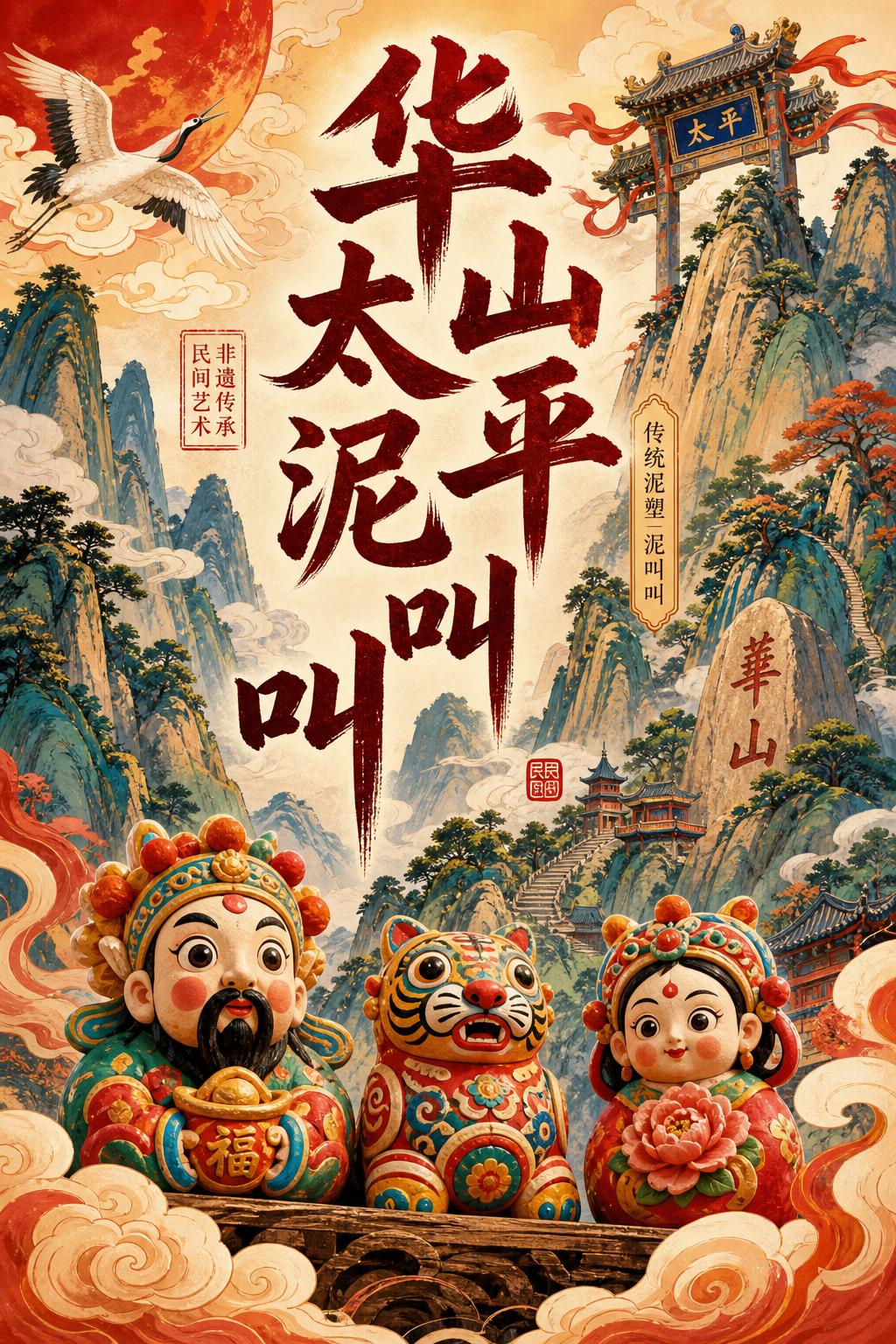 华山太平泥叫叫