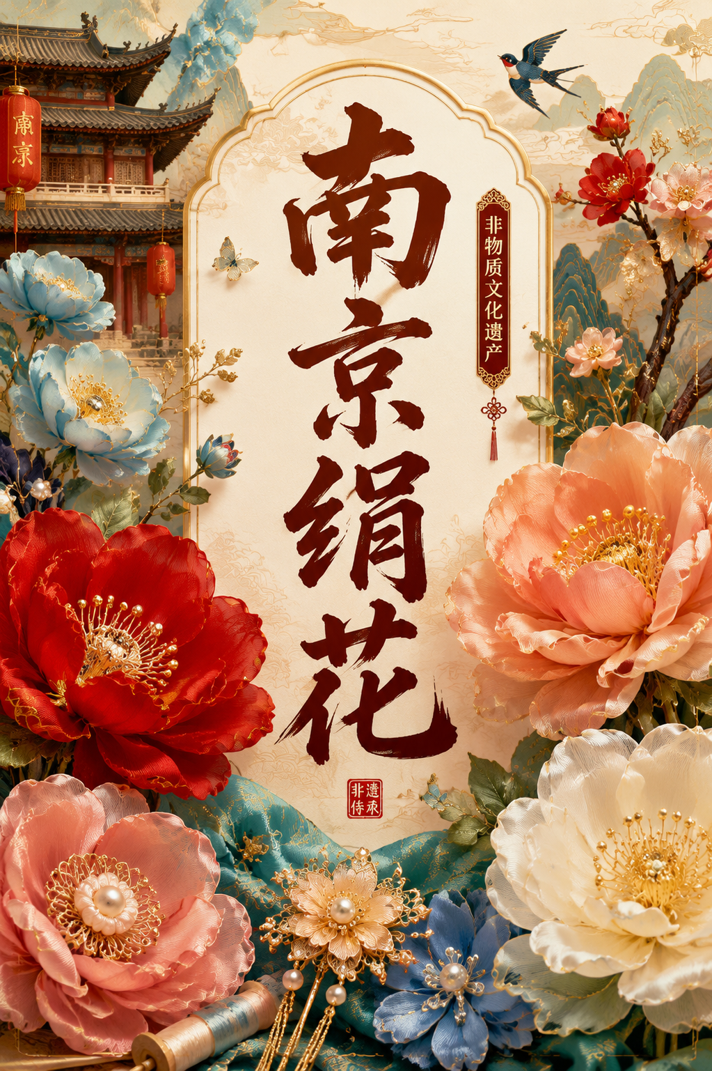 南京绢花