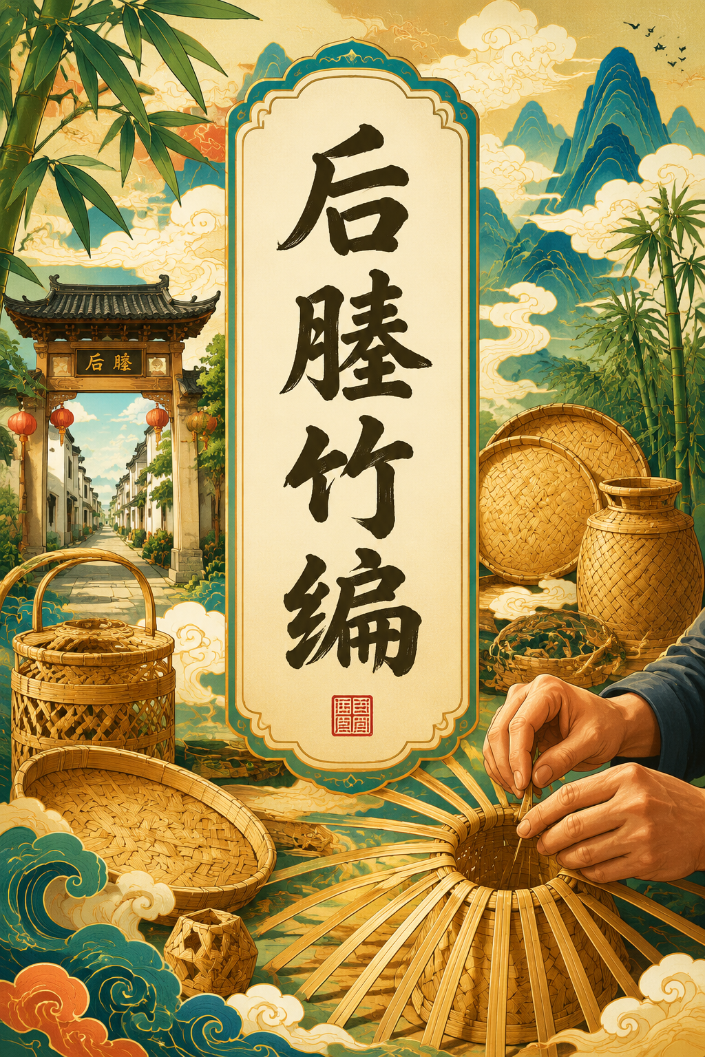 后塍竹编