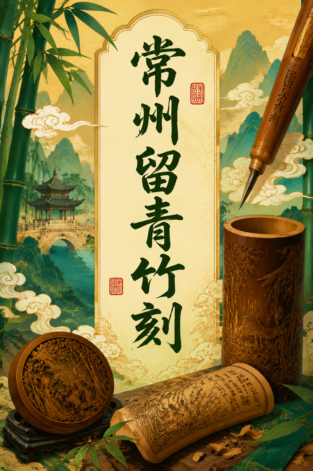 常州留青竹刻