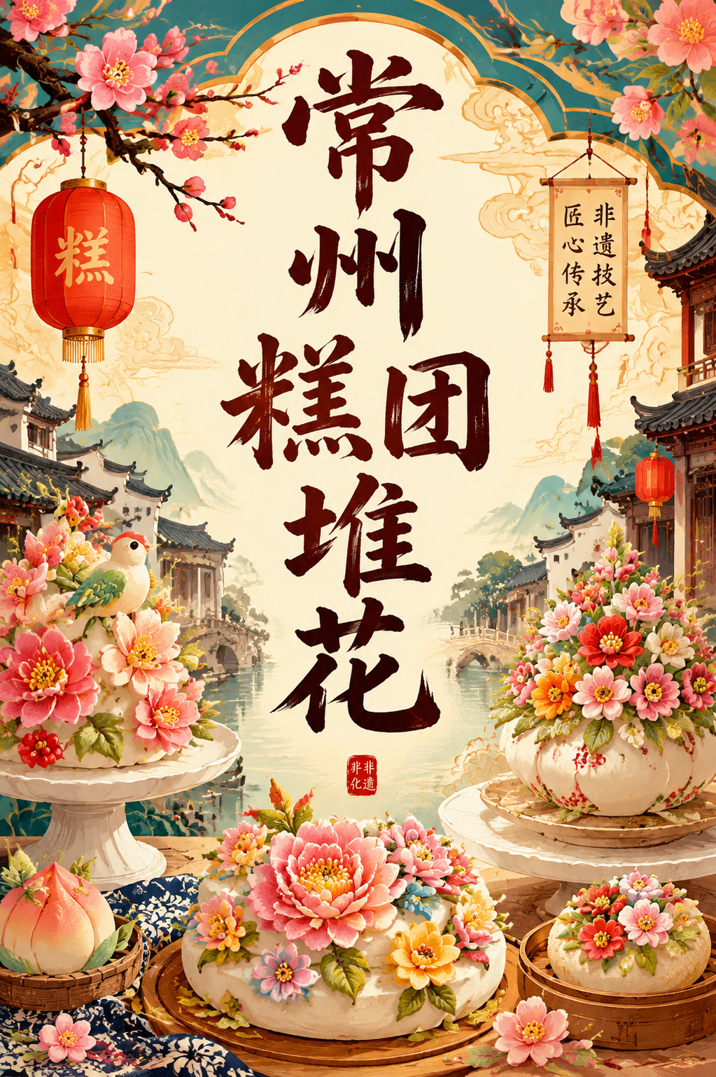 常州糕团堆花
