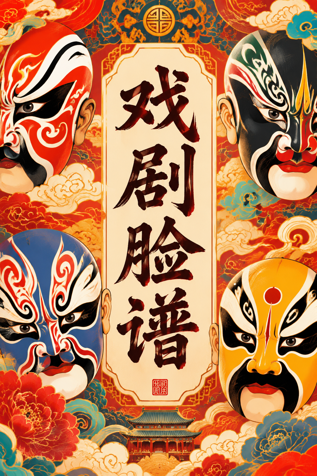 戏剧脸谱