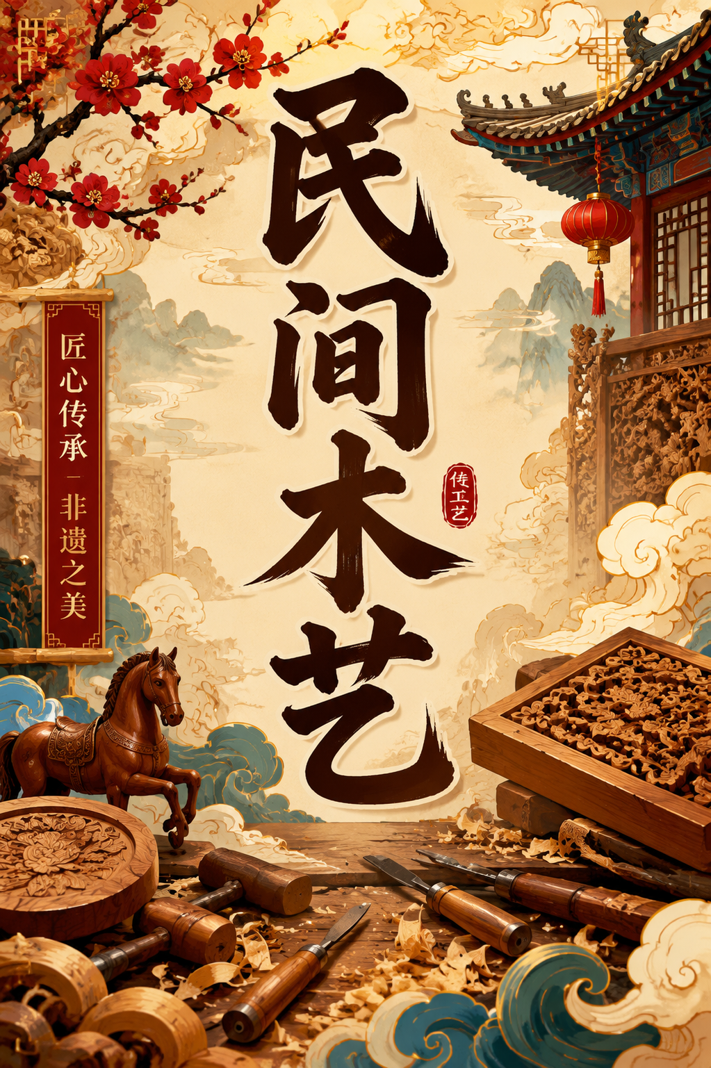 民间木艺