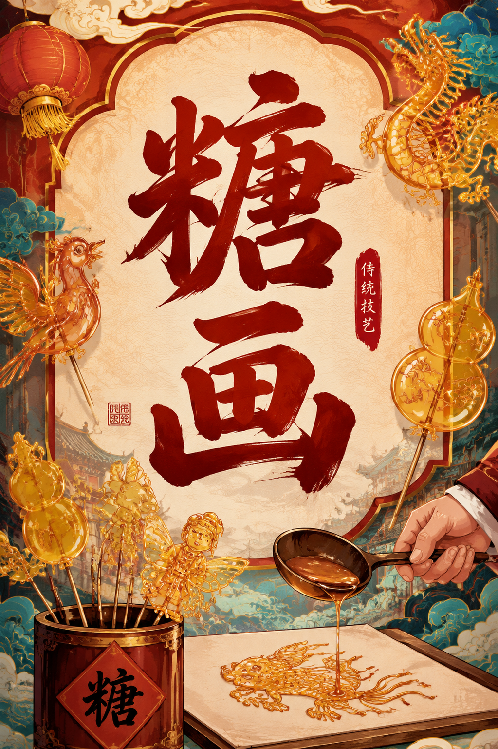 糖画