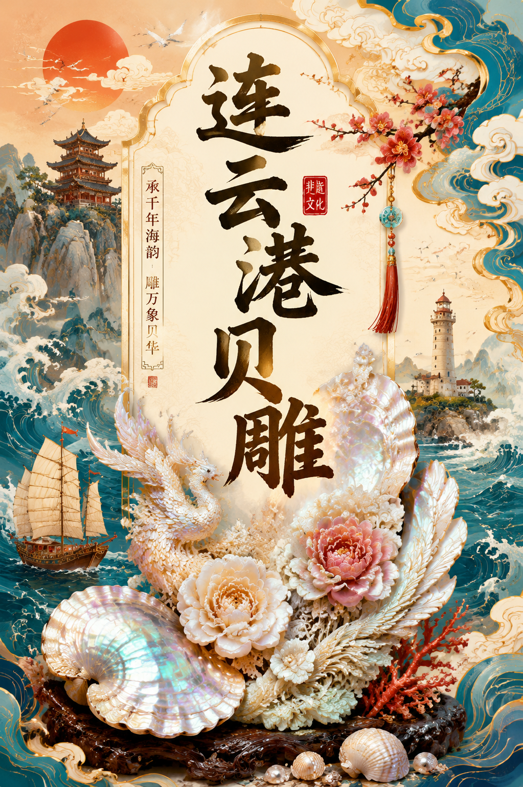 连云港贝雕