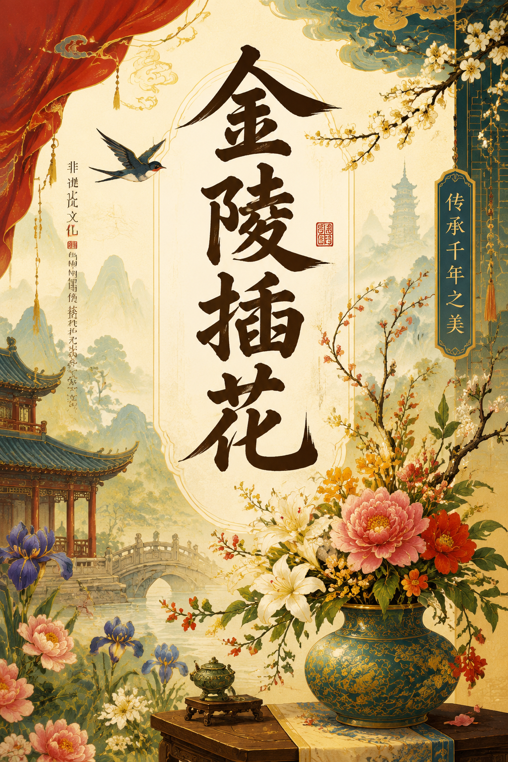 金陵插花