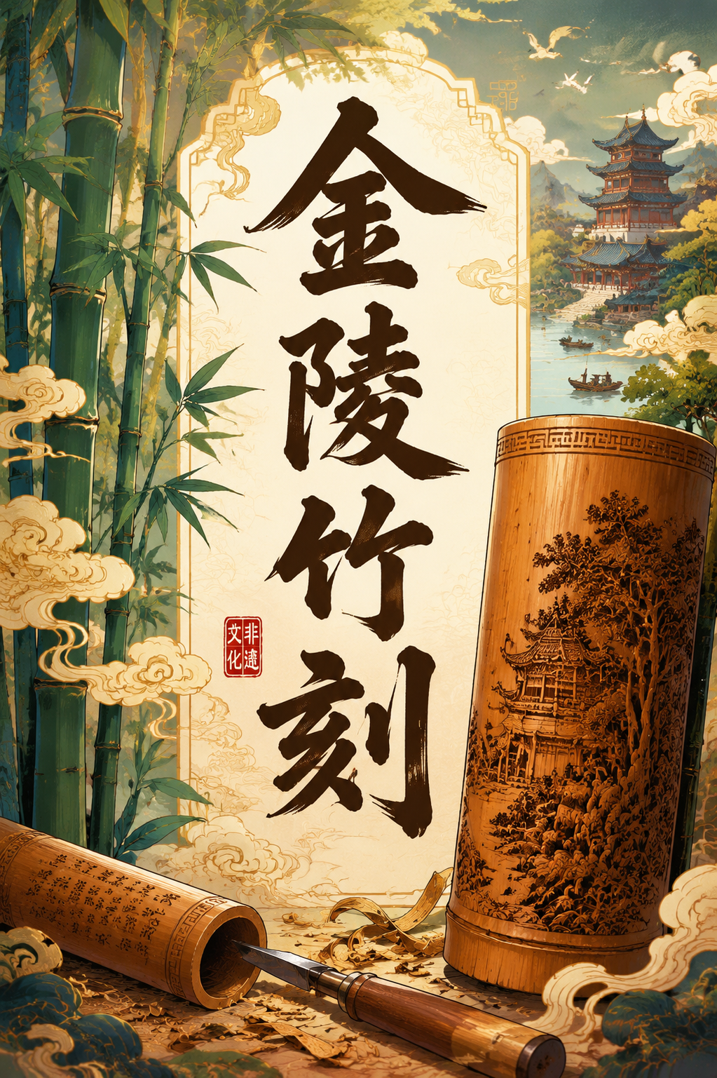 金陵竹刻