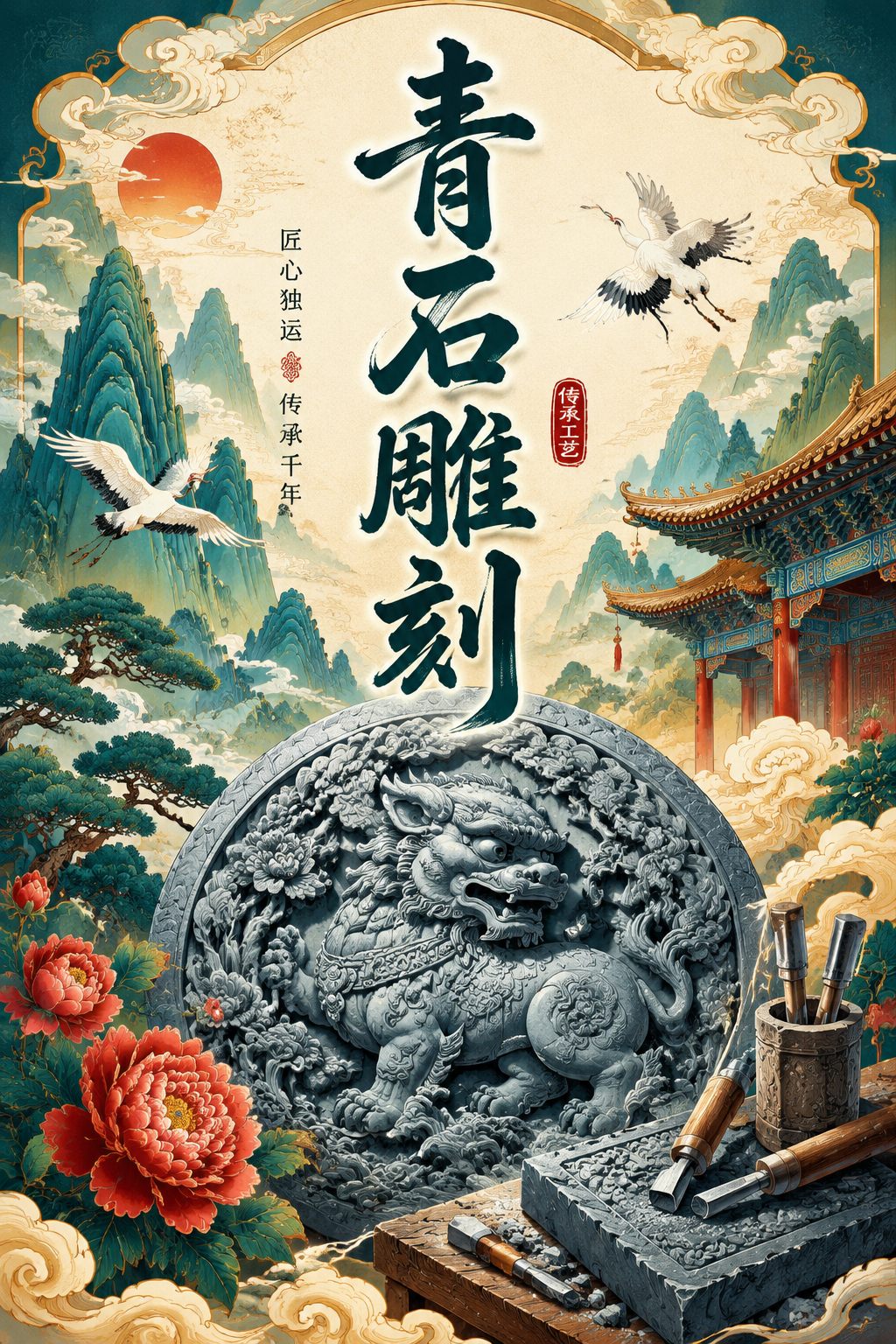 青石雕刻