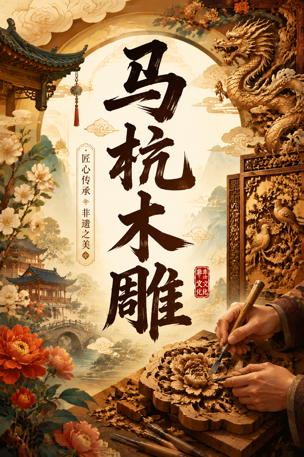 马杭木雕