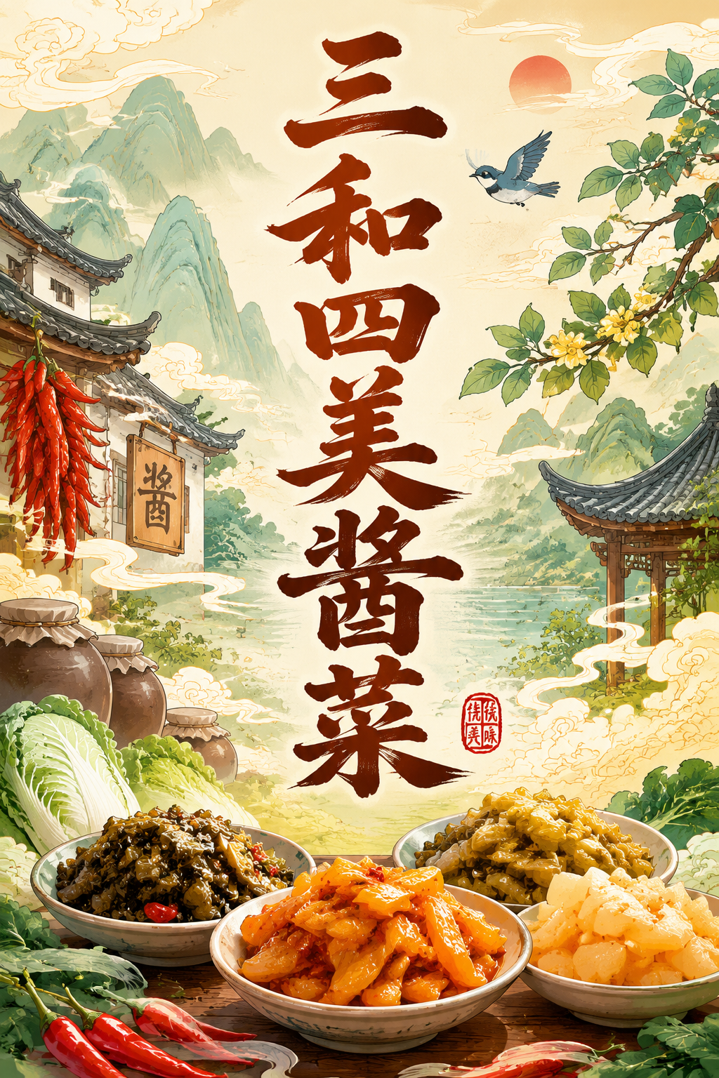 三和四美酱菜