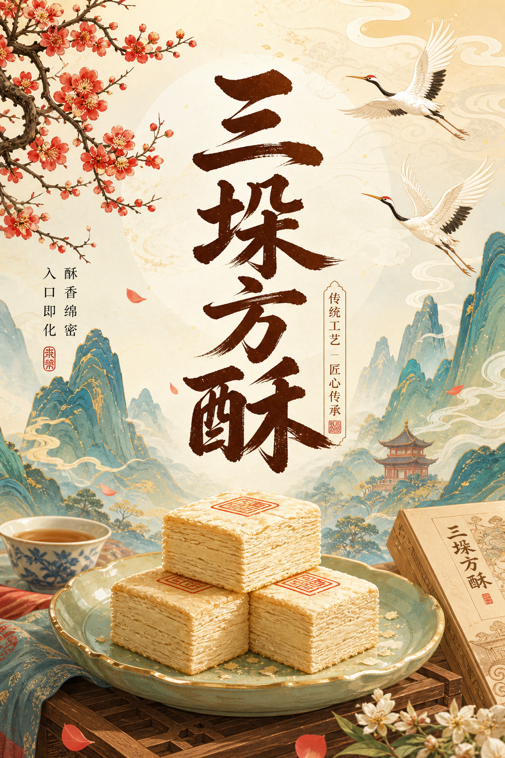 三垛方酥