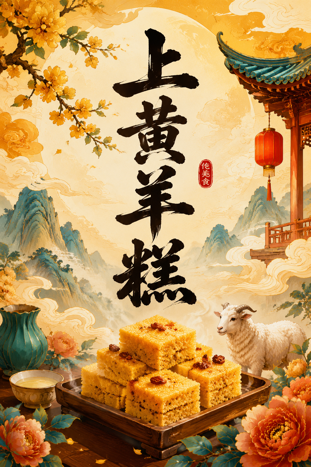 上黄羊糕