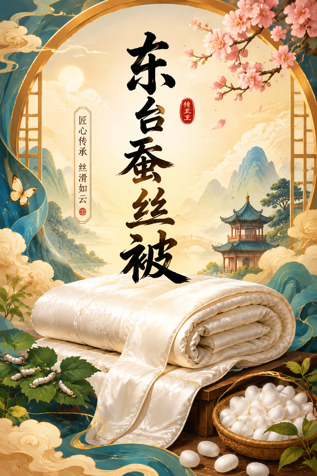 东台蚕丝被