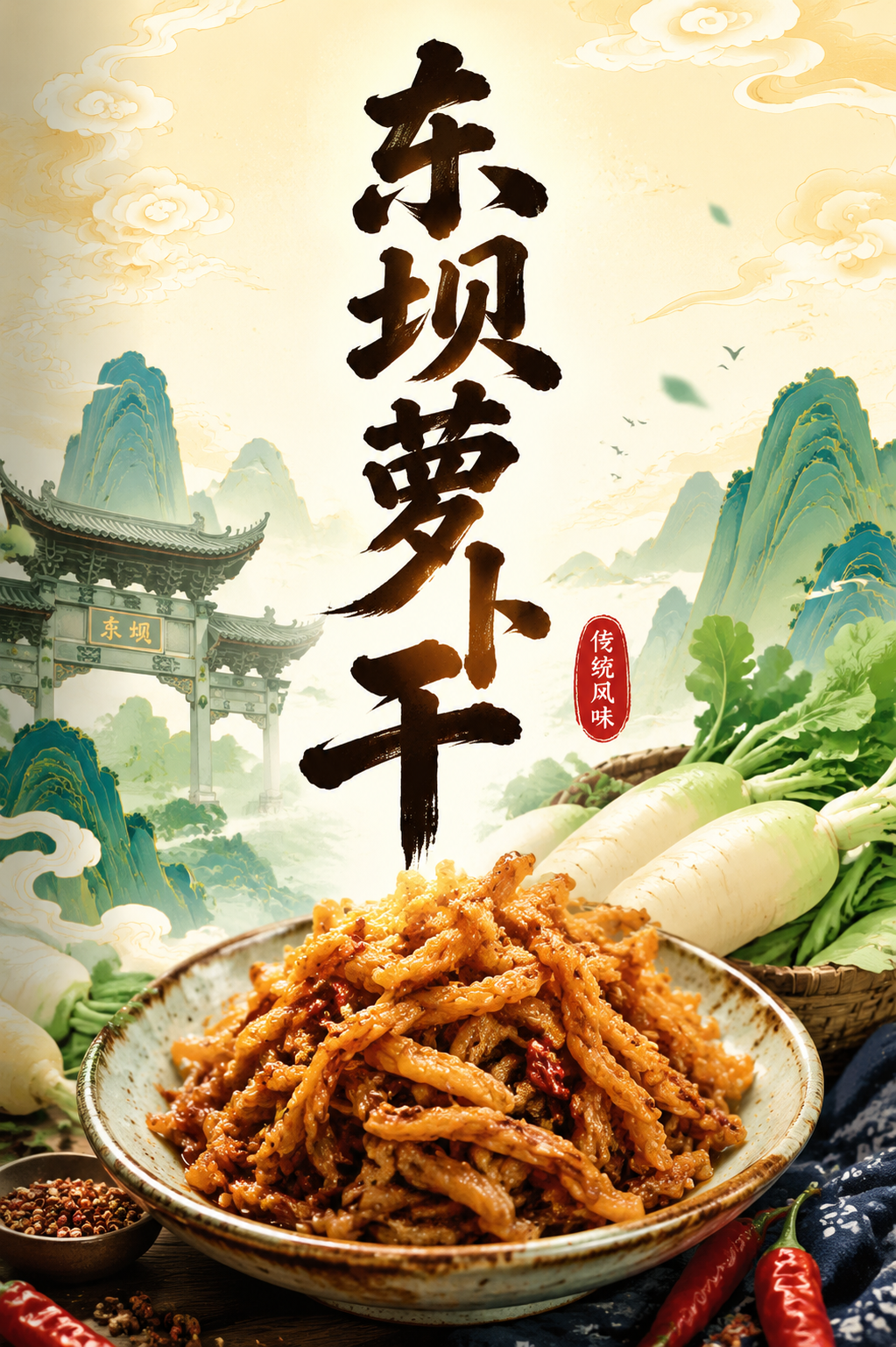 东坝萝卜干