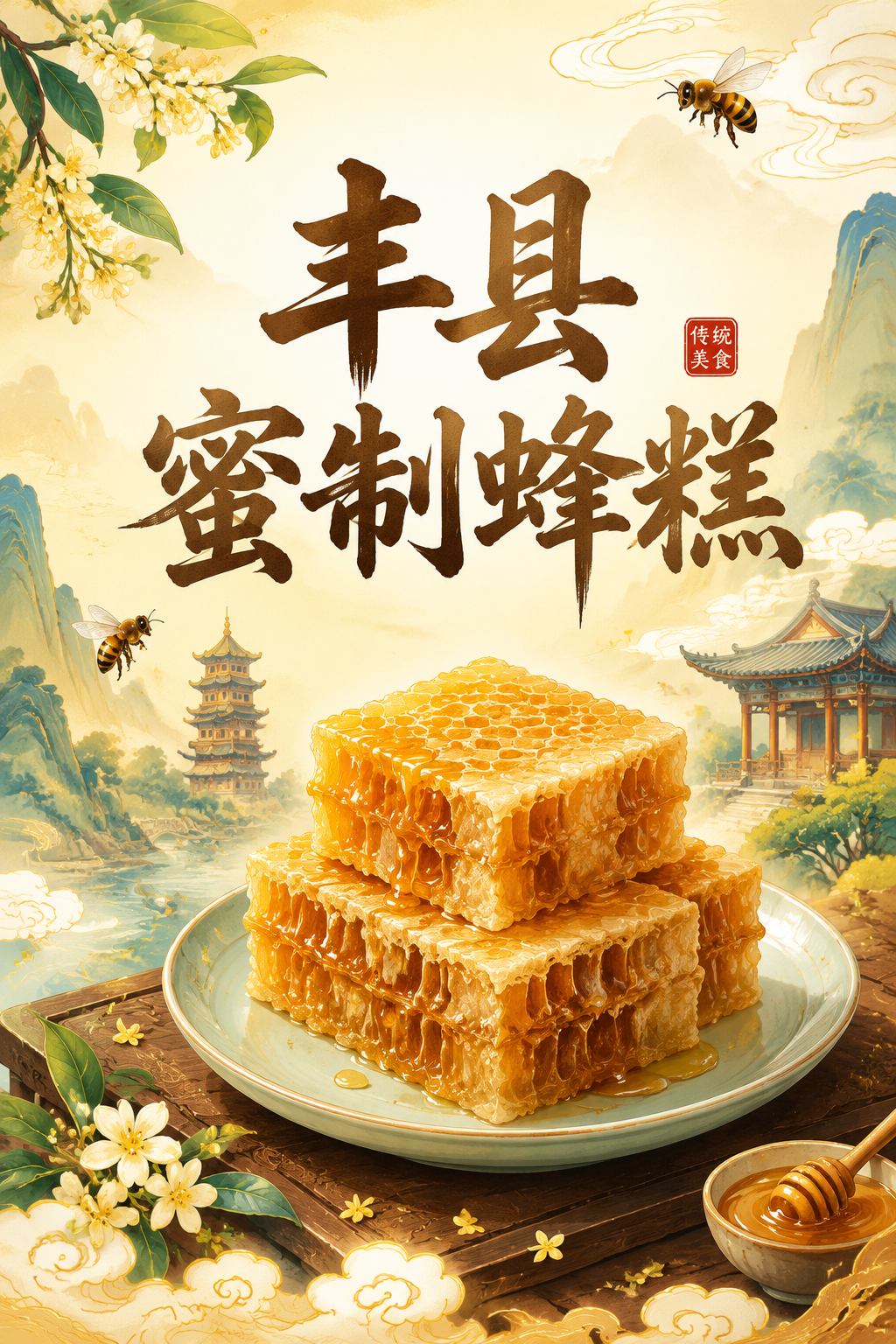 丰县蜜制蜂糕