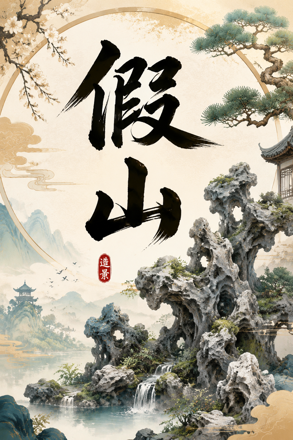 假山