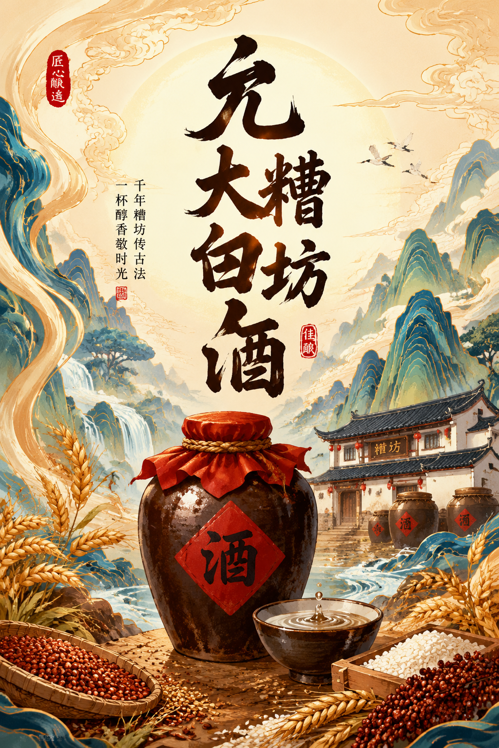 允大糟坊白酒