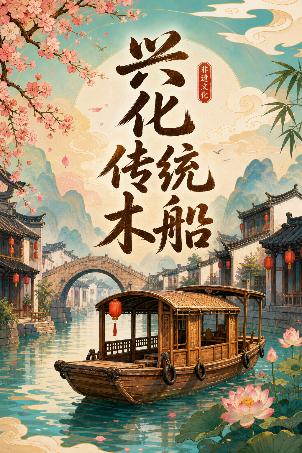 兴化传统木船