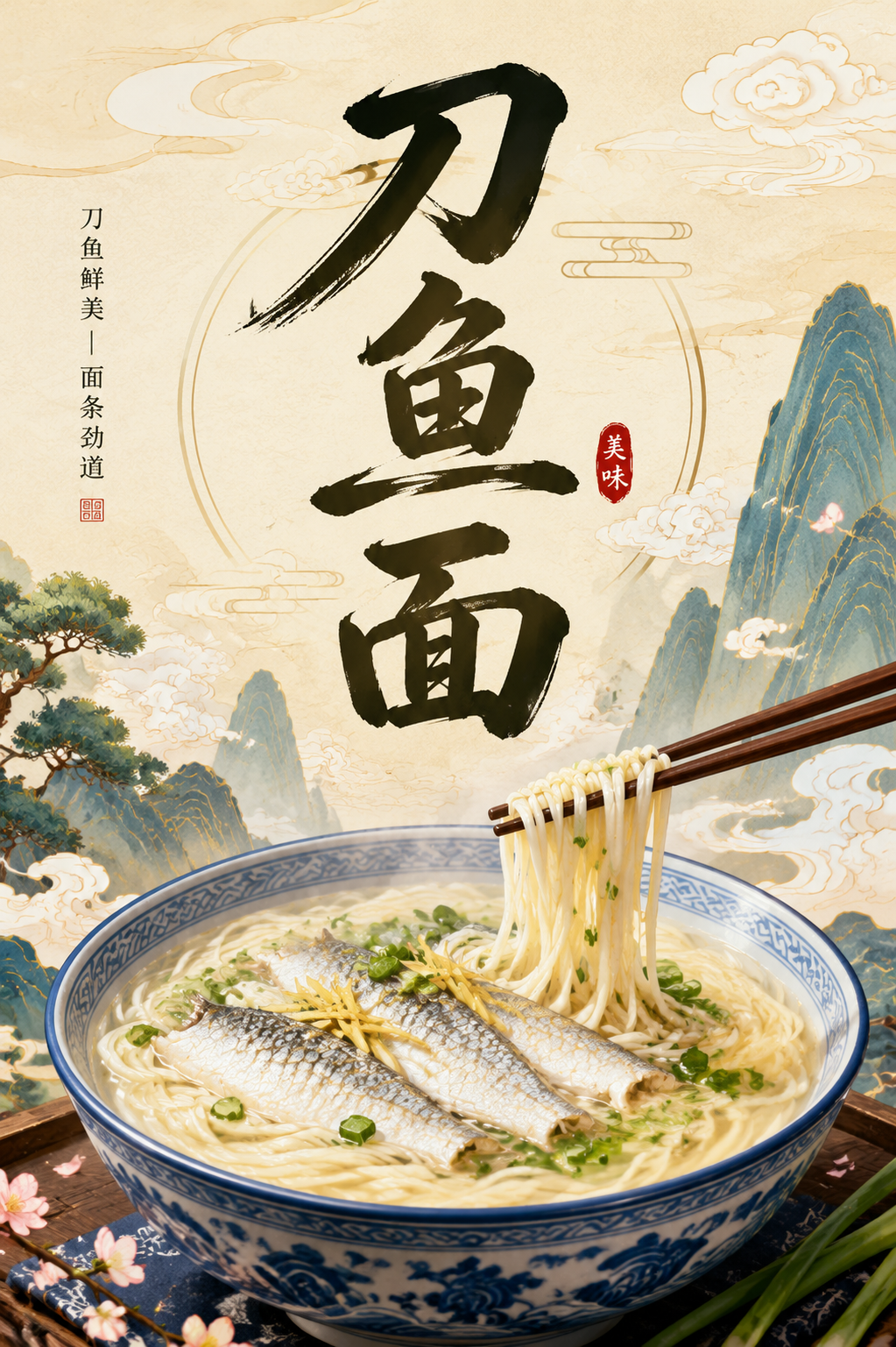 刀鱼面