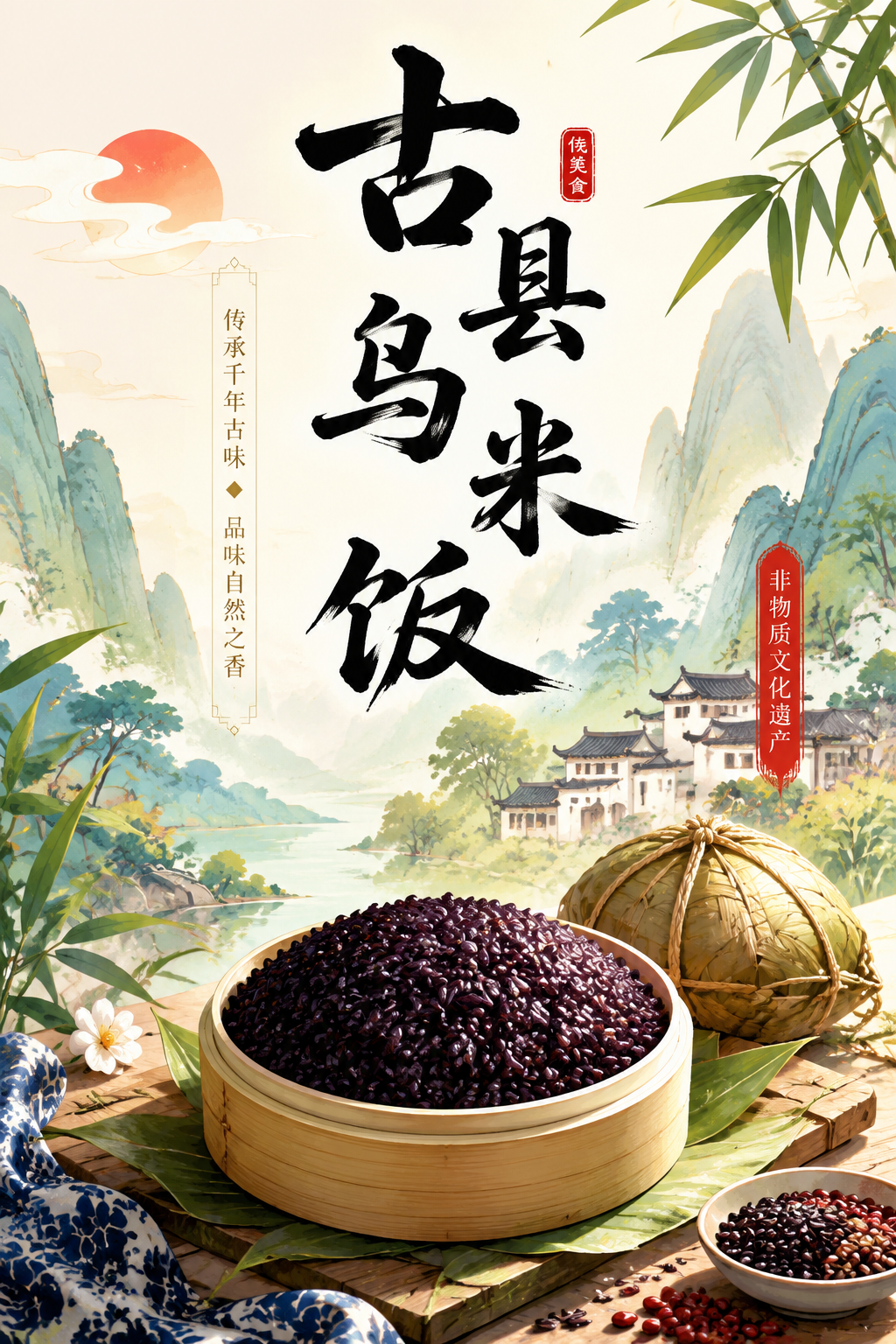 古县乌米饭
