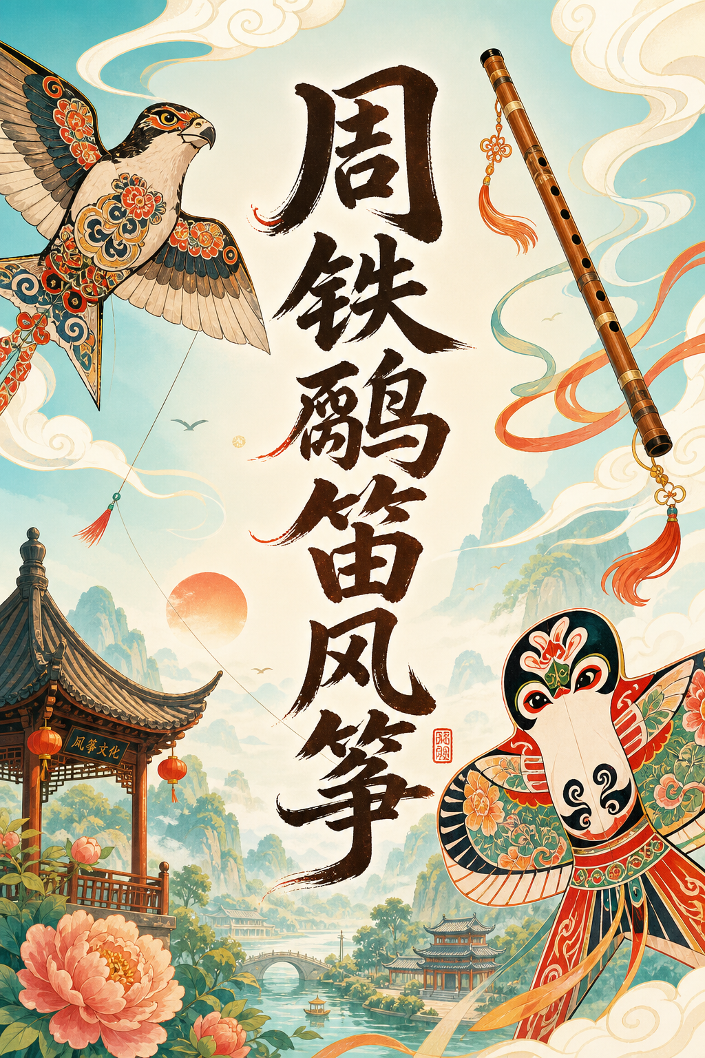 周铁鹞笛风筝