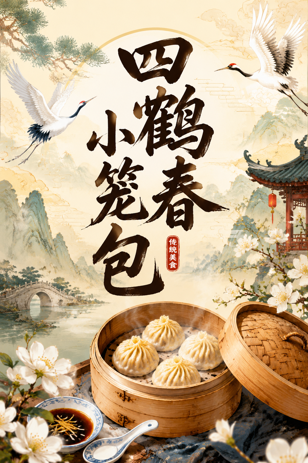 四鹤春小笼包