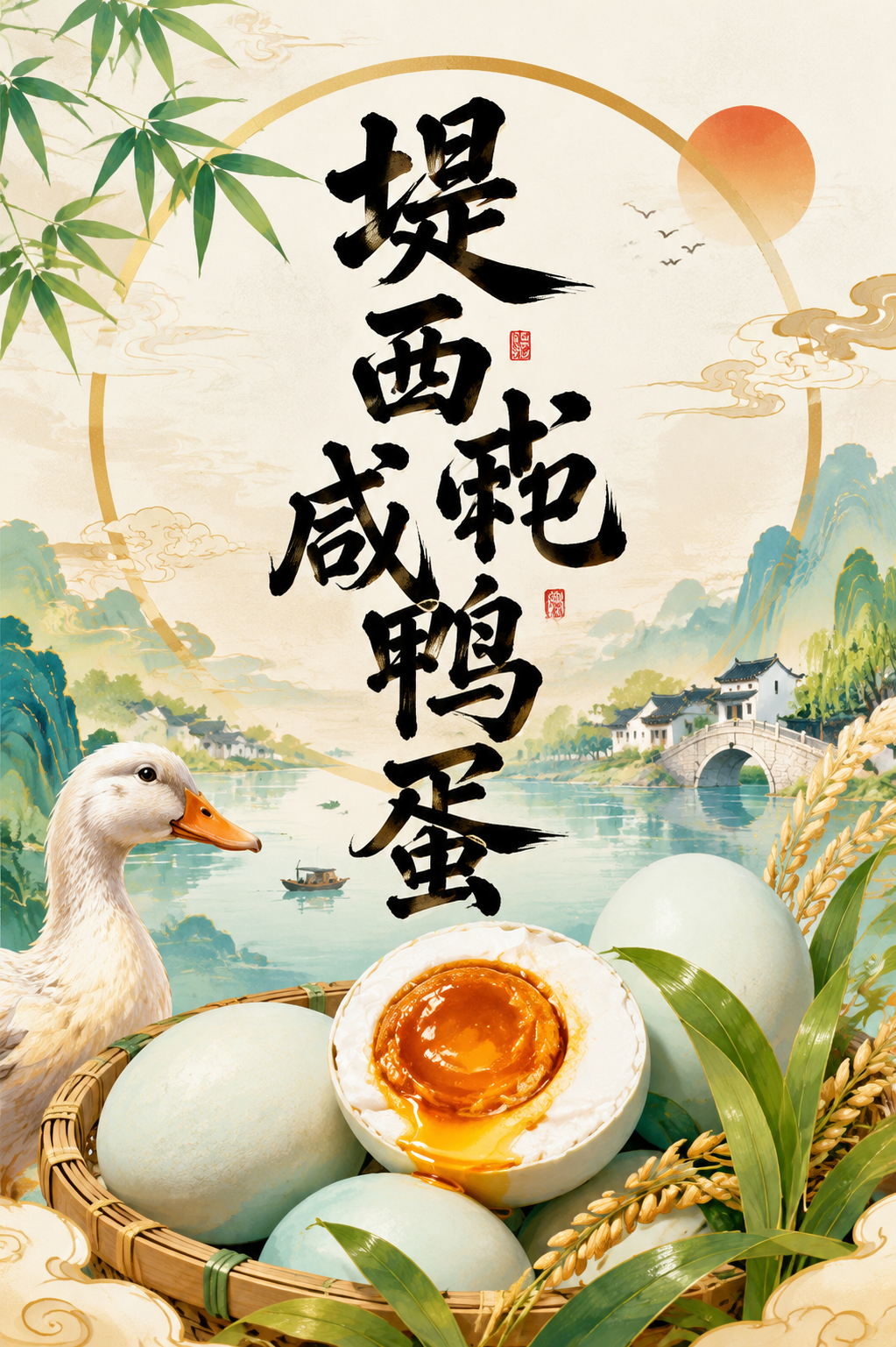 堤西咸鸭蛋