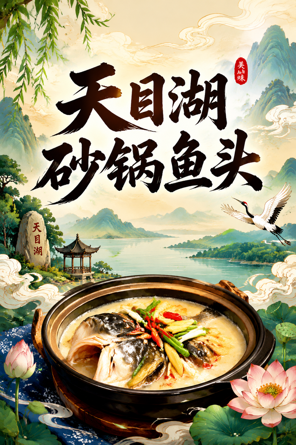 天目湖砂锅鱼头
